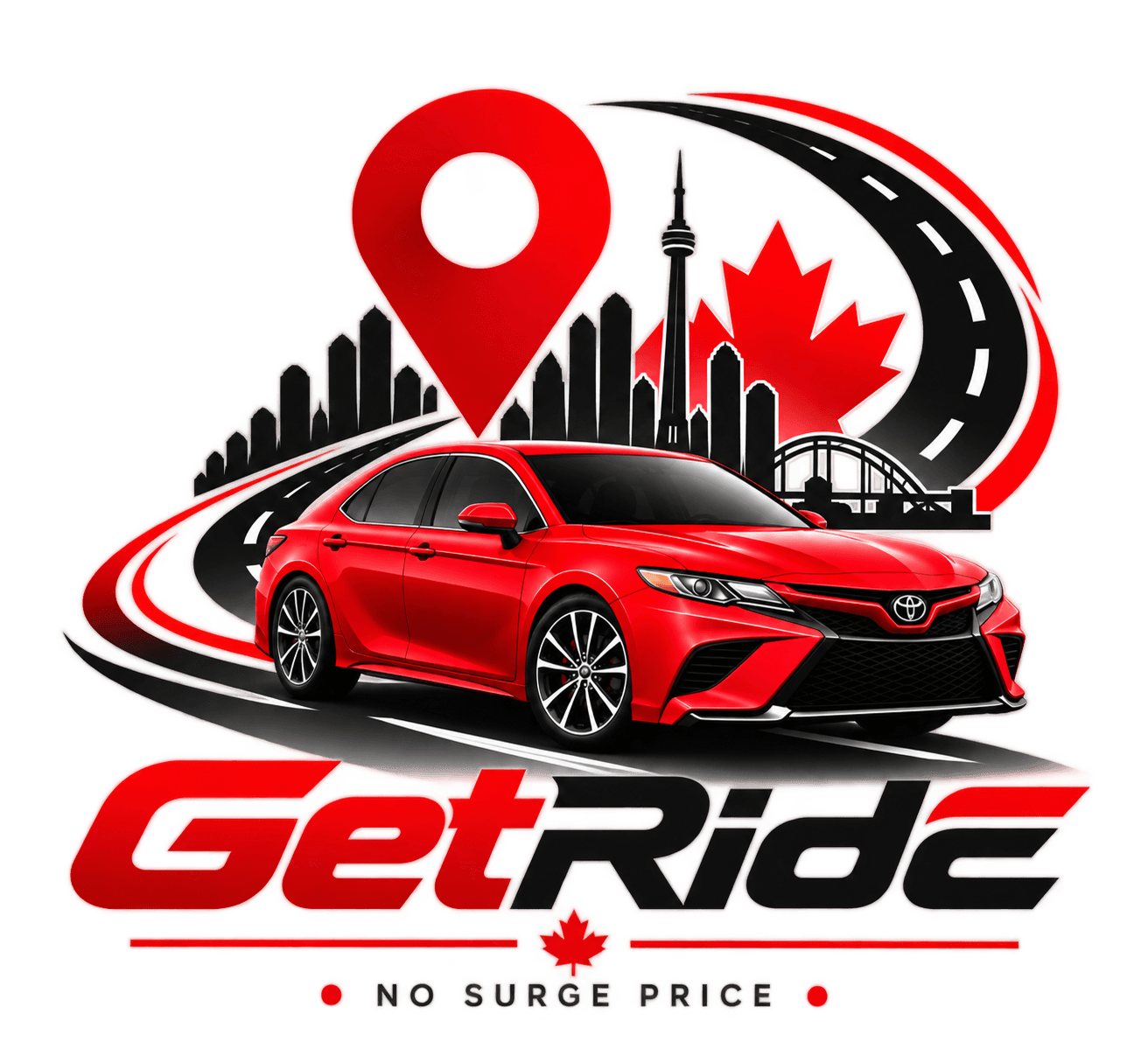 GetRide Taxi Logo
